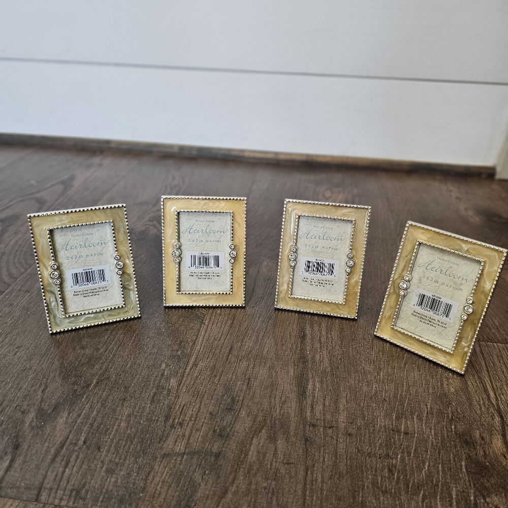 Vintage Set Of 4 Photo Frames